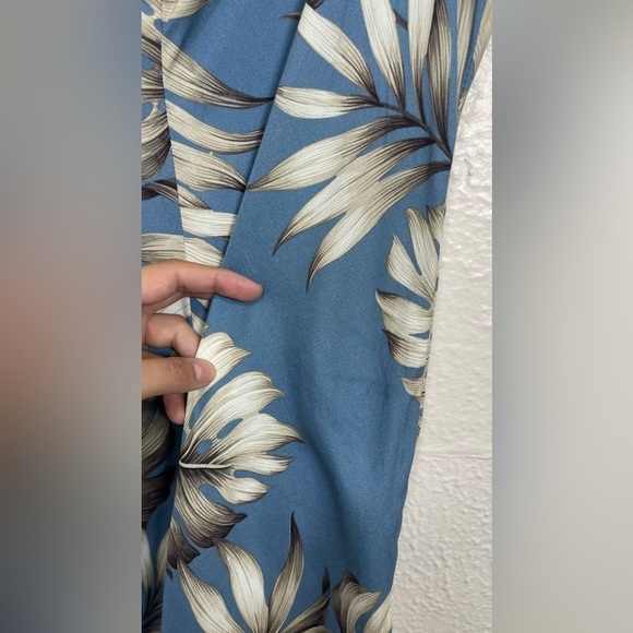 Paradise Motion Hawaiian Leaf Print Sleeveless Dress Women’s 2XL Made in Hawaii - Picture 12 of 14